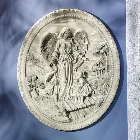 The Childrens Guardian Angel Wall Plaque